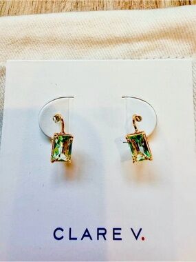 Clare V BIJOUX LEVER BACK
EARRINGS Mint original $75 NWT